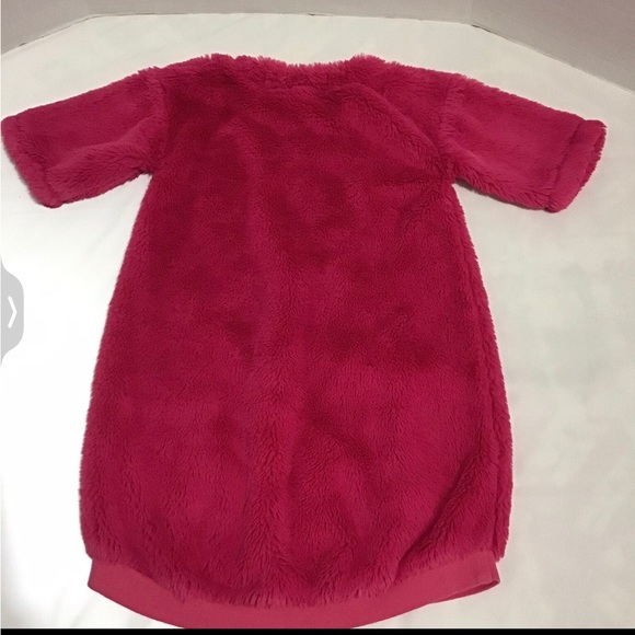 Baby Girl Fuzzy Fleece Nightgown Size 6 month - K309 - Picture 3 of 10